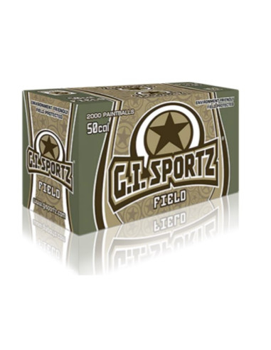 Billes Calibre 50 paintball GI FIELD...