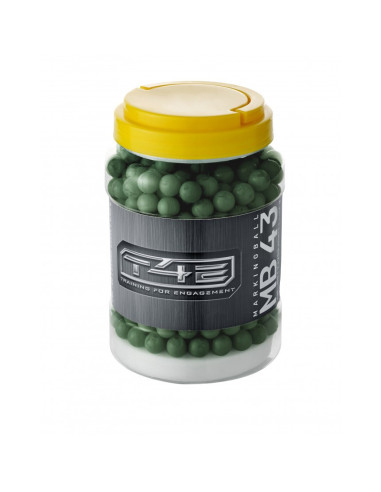 Pot 500 billes paintball calibre 43-...