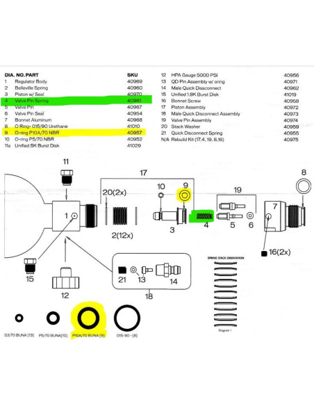 Valve Pin Spring pour...