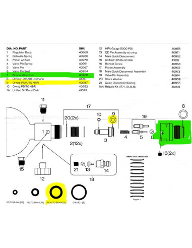 Bonnet Aluminium régulateurs Tippmann...