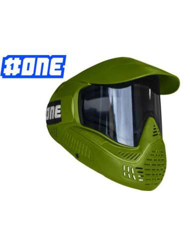 Masque ONE Army Vert Ecran Thermal Smoke