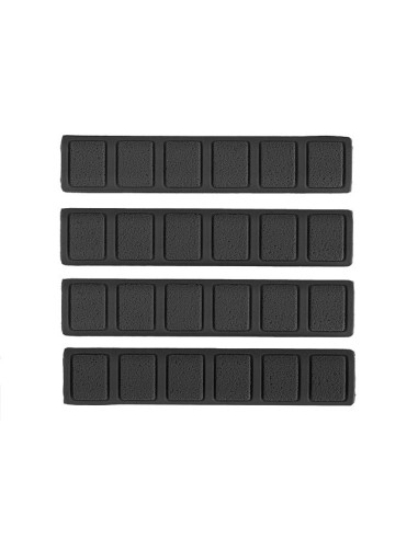 Pack 4 Couvres Rails Keymod Gomme...