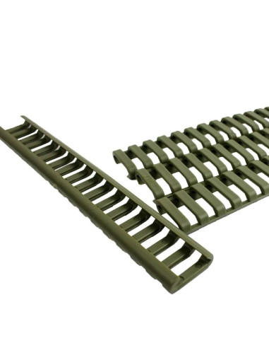 Pack 4 Couvres Rails souple  - Olive...