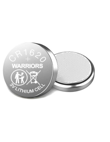 Pack 2 - Pile Bouton CR1620 3V