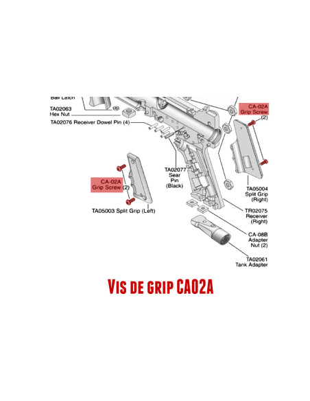 Vis de grip 98-ft12 - 11725