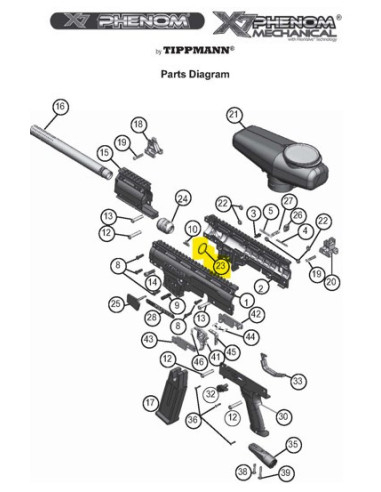 Joint intérieur Corps Phenom -11886