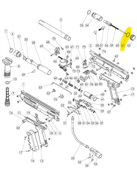 Joint Bumper Arriere - SW1...