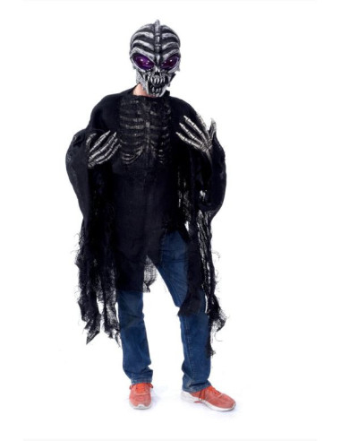 Kit Complet Masque Alien + Veste+...