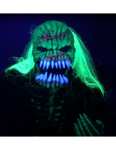 Masque Latex Halloween Bone Crusher...