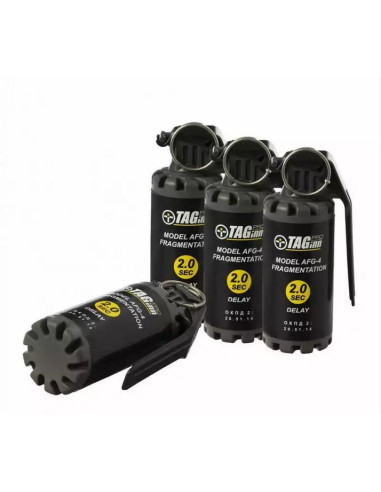 PACK 6 Grenades Airsoft AFG 4 Frag...