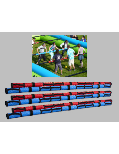 Coulisses Baby Foot Humain - 6 barres...