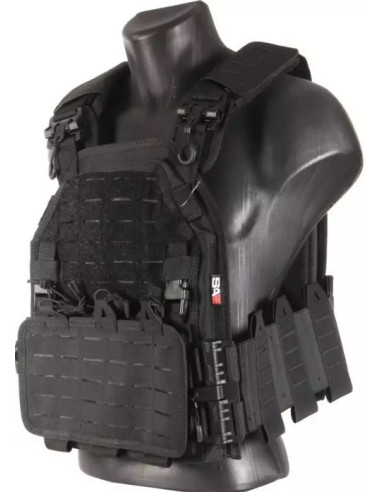 Veste tactique Porte Plaque Airsoft...