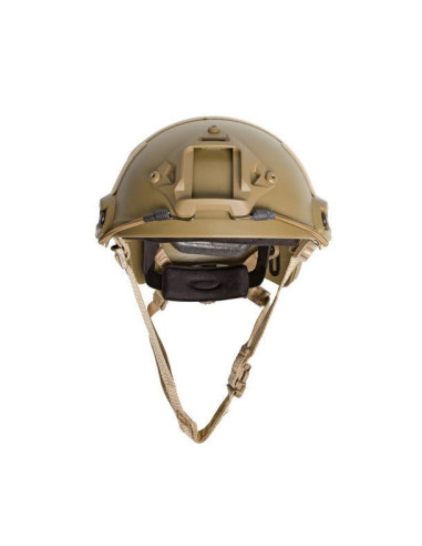 Casque Tactique Molette FAST - Tan-...