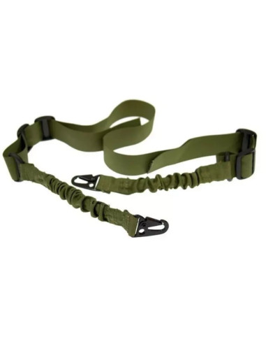 Sangle Bungee Tactique 2 Points Olive...