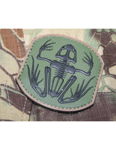 Patch Seal Skull Frog PVC Velcro -...