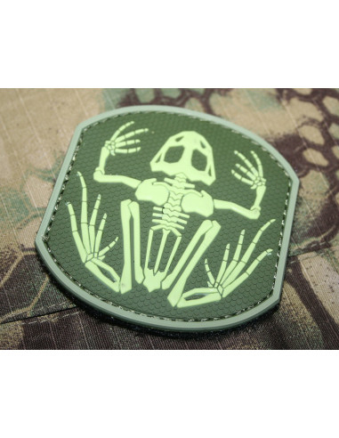 Patch Seal Skull Frog PVC Velcro -...
