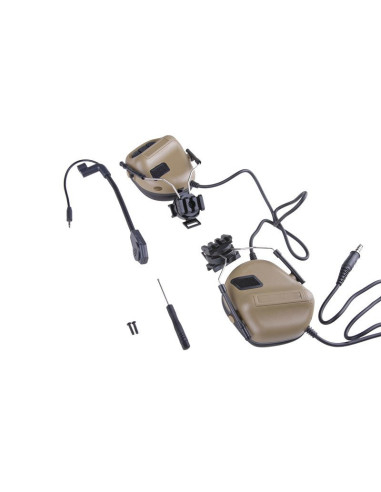 Casque radio ERM H pour Casque - Tan...