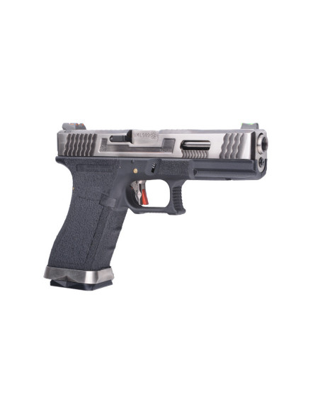 Pistolet WE G17 SV Silver...