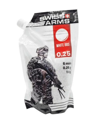 Billes 0.25gr Blanche - King Arms...