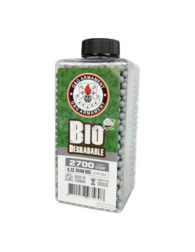 Billes BIO 0.32gr Grise - G et G -...