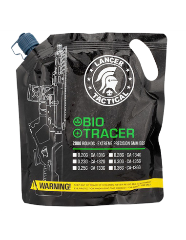 Billes 0.28gr Bio Traçantes Verte -...
