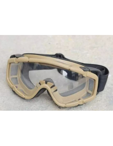 Masque tactique FMA Tan - 2 écrans +...