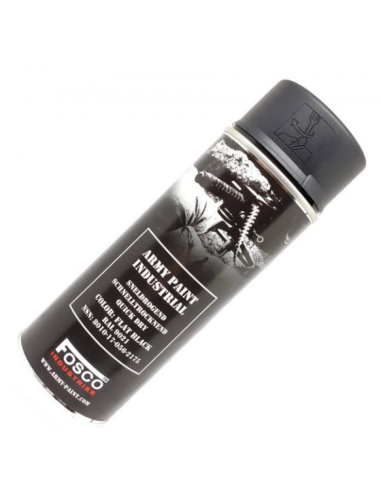 Bombe de Peinture Noir Mat pour...
