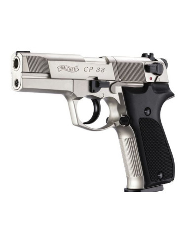 Pistolet 4.5mm Walther CP88 Nikel  CO2