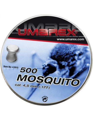 Plombs 4.5 mm Mosquito Tête plate  -...