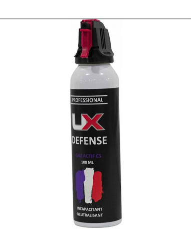 Aérosol de défense UX PRO 100ml Gaz...