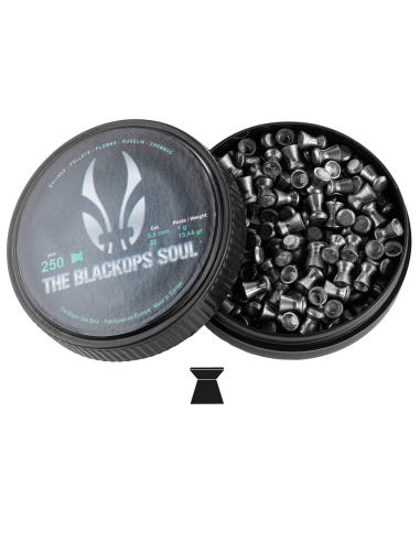 Plombs 5.5 mm The Black Ops Soul Tête...