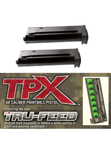 Pack 2 Chargeurs TPX True Feed 7...