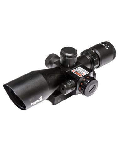 Scope JG 2.5-10X40 rouge -vert +...