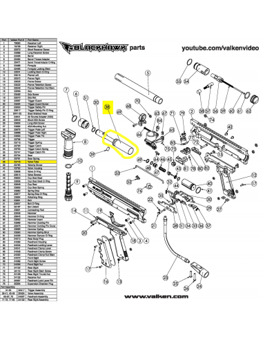 PowerTube SW1 Blackhawk Valken 38