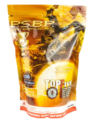 Billes 0.25gr Blanches Perfect - G et...