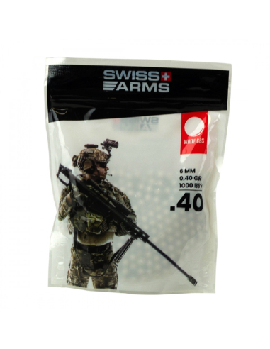 Billes 0.40gr Blanche - King Arms...