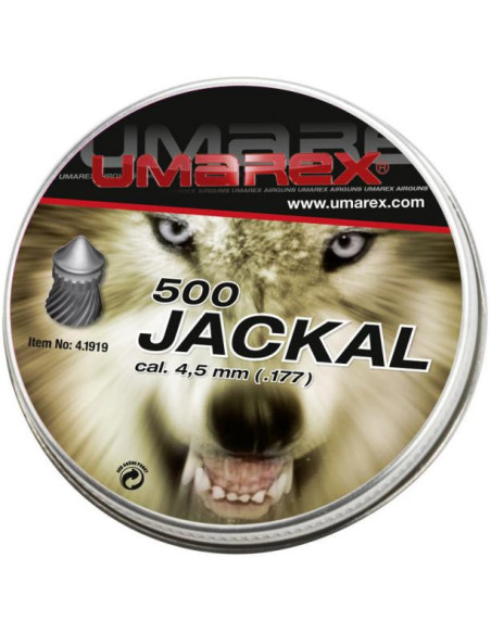 Plombs 4.5 mm Jackal Chasse...