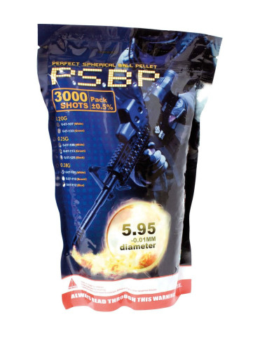 Billes 0.20gr Blanches Perfect - G et...