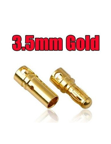 Connecteur A2  3.5 Gold - Pack 4