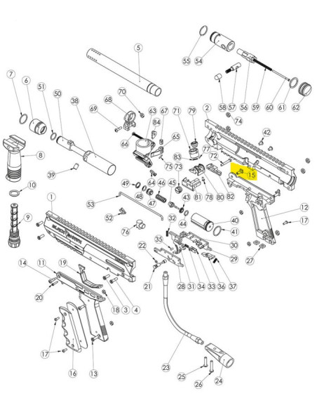SW1 Frame retention Nut...