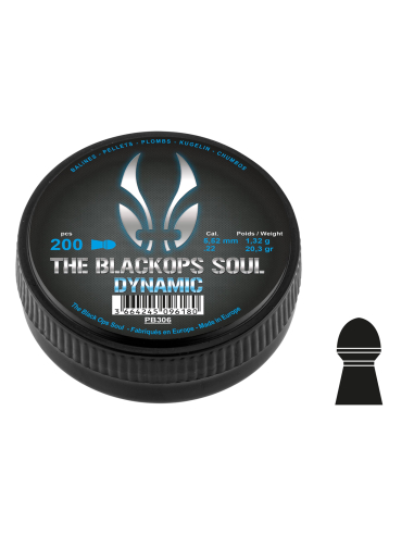 Plombs 5.5 mm The Black Ops Soul...