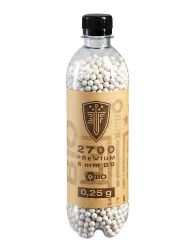Billes Airsoft BIO 0.25gr Blanche-...