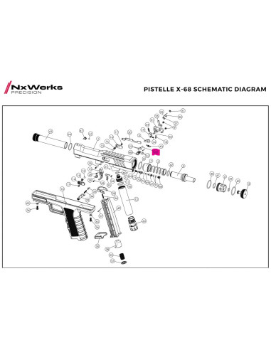 3.5*13 PIN Original - Pistelle X68 -...