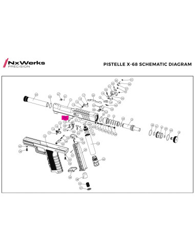 3*20 PIN Original - Pistelle X68 - NX...