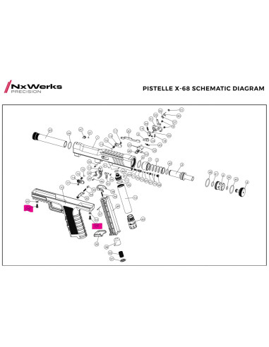 M4*10 Frame Screw Original - Pistelle...