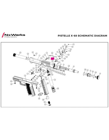 2*13 PIN Original - Pistelle X68 - NX...