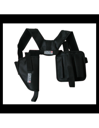 Holster d epaule horizontal noir -...