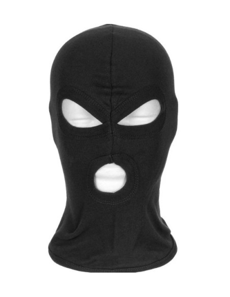 Cagoule 3 trous Noire -...