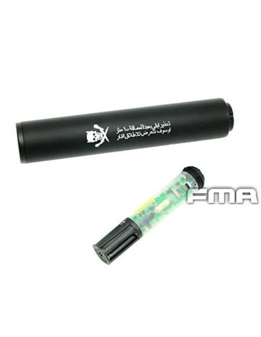 Tracer type Silencieux Pirate - Noir...