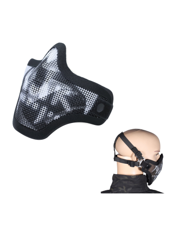 Grille Stalker SKULL bas de visage...